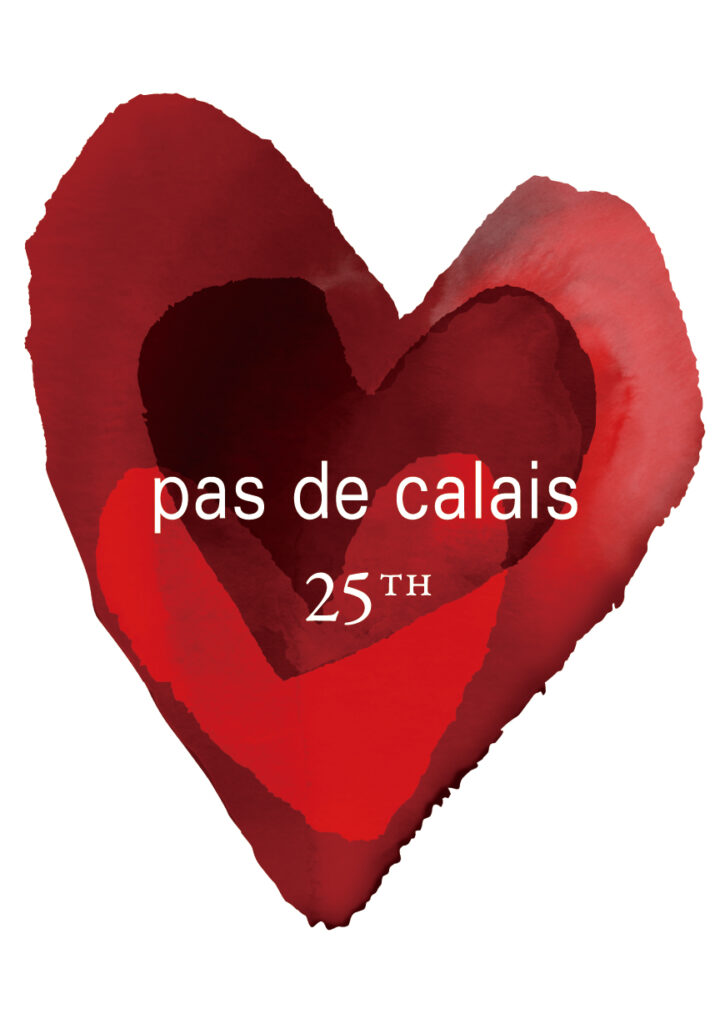 pas de calaisは今年でブランド25周年を迎えます